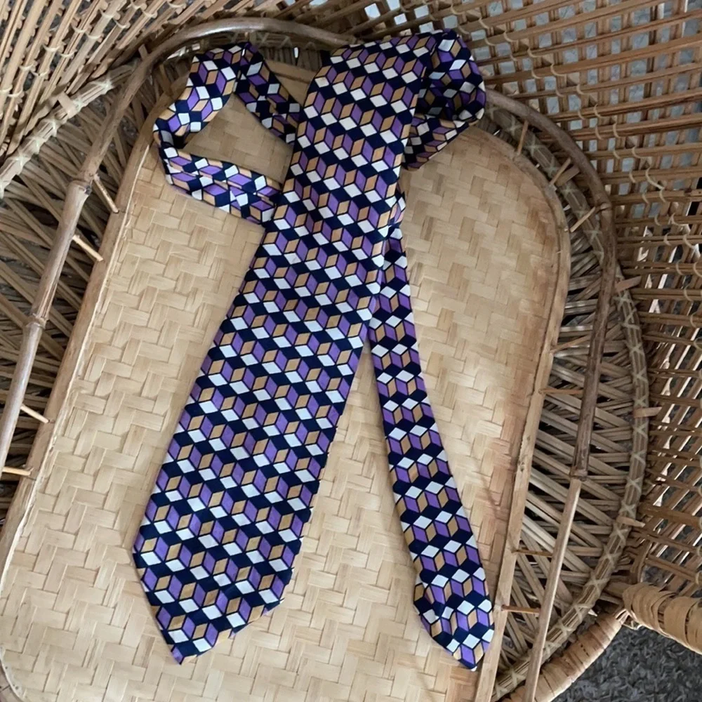 Vintage Christian Dior Silk Necktie